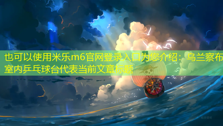 乌兰察布室内乒乓球台