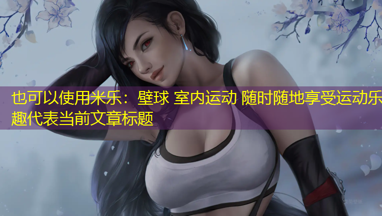 壁球 室内运动 随时随地享受运动乐趣